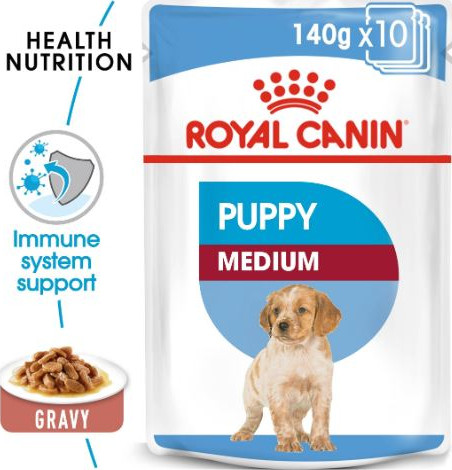 SHN WET MEDIUM PUPPY 140G Concentrado para perros Productos veterinarios Royal Canin | Envios a toda Guatemala