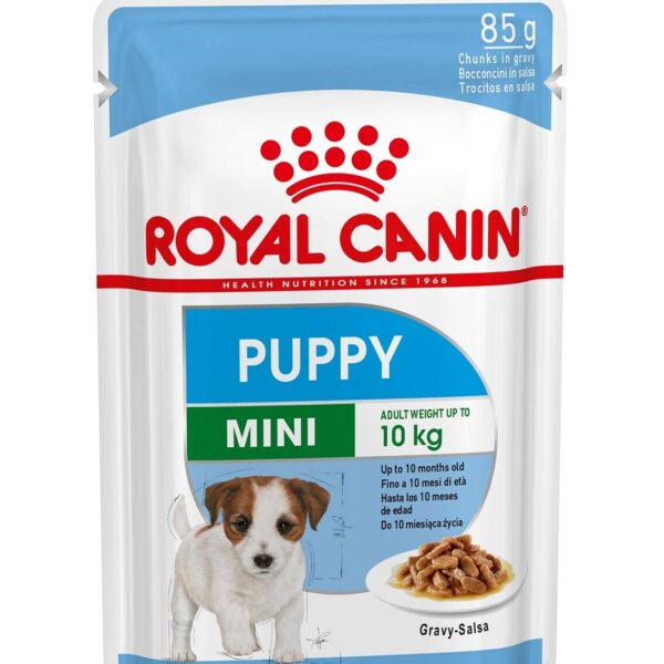 SHN WET MINI PUPPY 85G Concentrado para perros Productos veterinarios Royal Canin | Envios a toda Guatemala