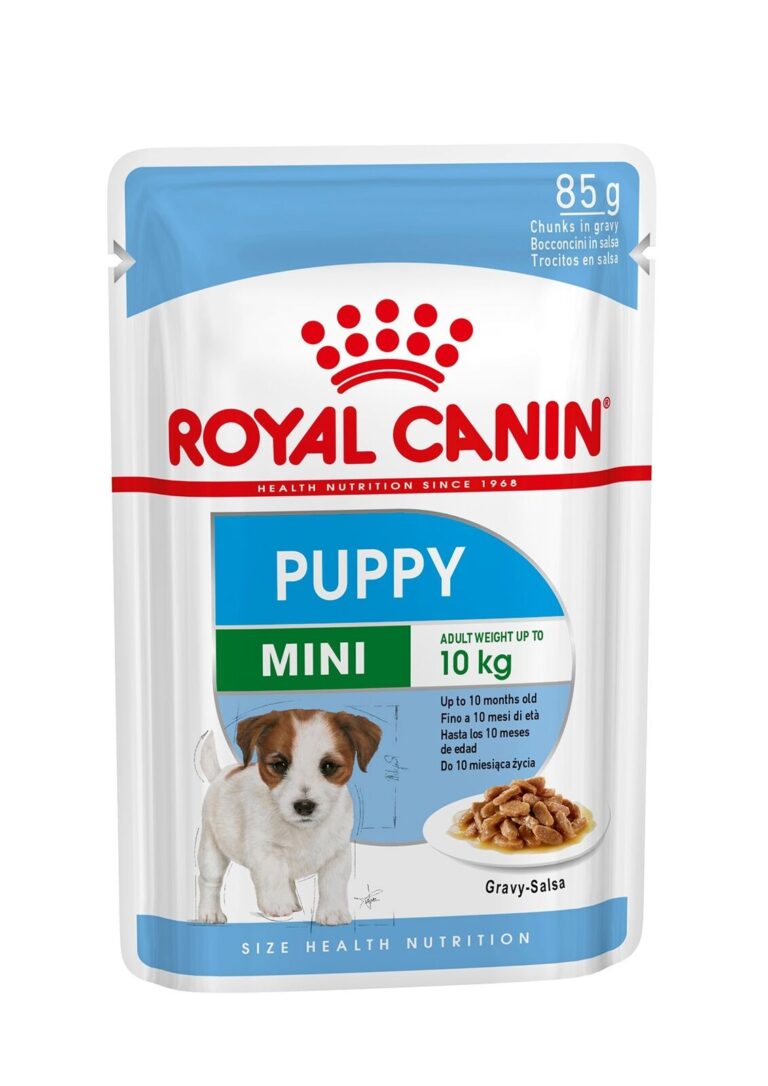SHN WET MINI PUPPY 85G Concentrado para perros Productos veterinarios Royal Canin | Envios a toda Guatemala