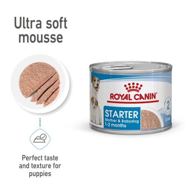 SHN WET STARTER MOUSSE MOTHER y BABY 195G Concentrado para perros Productos veterinarios Royal Canin | Envios a toda Guatemala