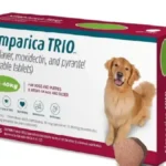 Simparica Trio 24 mg Blue – Control de Pulgas, Garrapatas y Parásitos | 3 Tabletas Productos veterinarios Zoetis | Envios a toda Guatemala