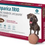 Simparica Trio 72 mg Brown – Control de Pulgas, Garrapatas y Parásitos | 3 Tabletas Productos veterinarios Zoetis | Envios a toda Guatemala