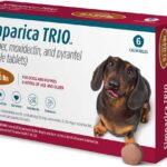 Simparica Trio Brown 72 mg (40–60 kg) – Antiparasitario Zoetis 1 tableta Productos veterinarios Zoetis | Envios a toda Guatemala