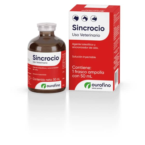 Sincrocio 20 ml | Sincronizacion Reproductiva Precisa | Ourofino Productos veterinarios Ourofino | Envios a toda Guatemala