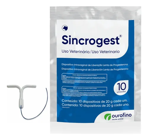 Sincrogest | Progesterona con Tecnologia de Liberacion Segura | Ourofino Productos veterinarios Ourofino | Envios a toda Guatemala