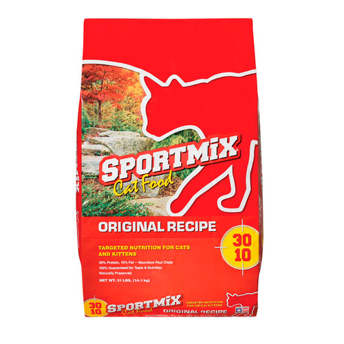 Sportmix Cat Food Original 31 lbs | Alimento Premium para Gatos en Guatemala Productos veterinarios Sportmix | Envios a toda Guatemala