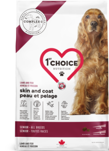 1ST CHOICE   DOG FOOD   SENIOR   AND COAT ALL BREEDS BOLSA 11 KG Productos veterinarios 1ST Choice | Envios a toda Guatemala