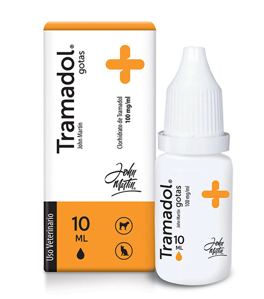 Tramadol John Martin Gotas 10 ml   Analgesico Oral para Perros y Gatos Productos veterinarios John Martin | Envios a toda Guatemala