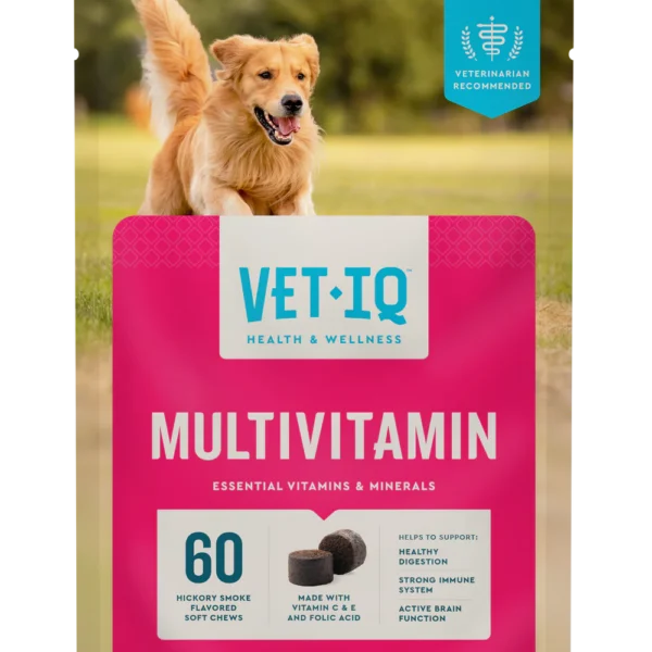 VET IQ Multivitamin 60 tabletas Suplemento Multivitaminico para perros Productos veterinarios Vet IQ | Envios a toda Guatemala