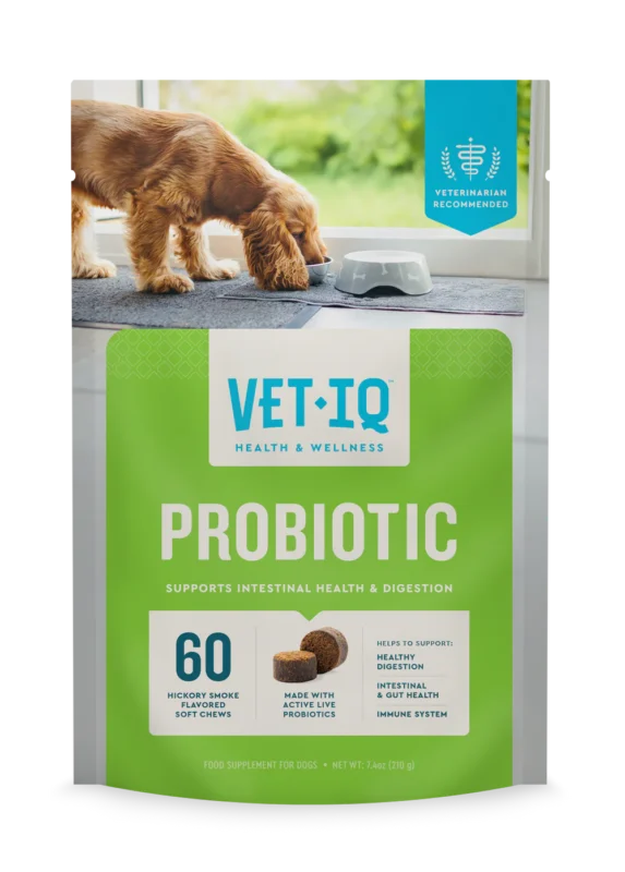 VET IQ Probiotic 60 tabletas Suplemento Multivitaminico para perros Productos veterinarios Vet IQ | Envios a toda Guatemala