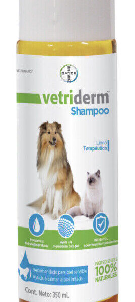 VETRIDERM SHAMPOO THERAPEUTIC 350 Productos veterinarios Bayer | Envios a toda Guatemala