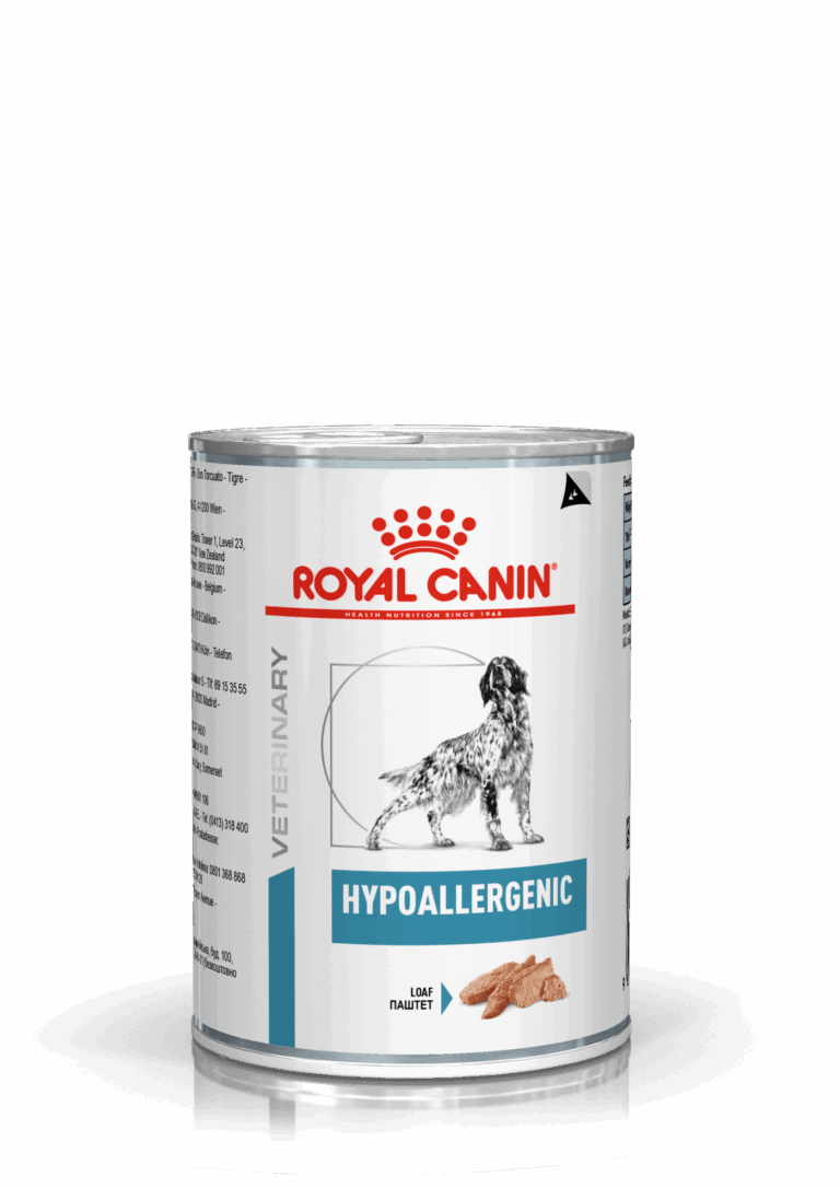 VHN CANINE HYPOALLERGENIC CAN 400G Concentrado para perros Royal Canin Productos veterinarios Royal Canin | Envios a toda Guatemala