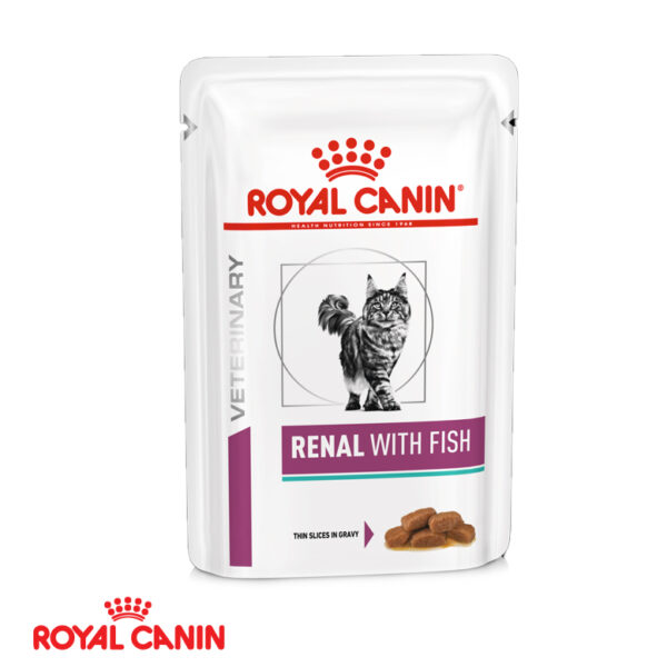 VHN F RENAL FISH CIG POUCH 85g Concentrado para perros Royal Canin Productos veterinarios Royal Canin | Envios a toda Guatemala