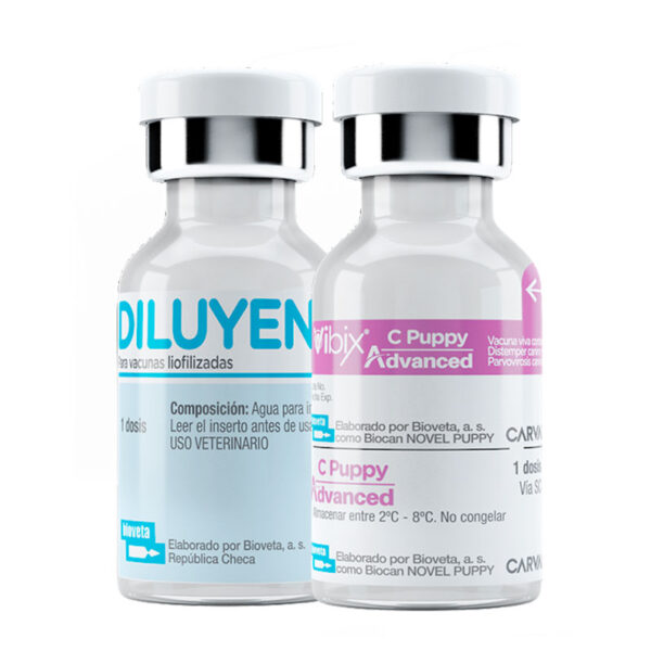 VIBIX C PUPPY ADVANCED X 1 DS+DILUEN Productos veterinarios Bayer | Envios a toda Guatemala