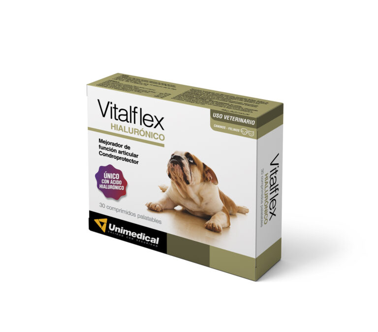Vitalflex  Mejorador de la función articular. Condroprotector Productos veterinarios Unimedical | Envios a toda Guatemala