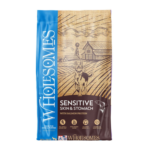 Wholesomes Gato Sensitive Skin Salmon 10 lbs | Alimento Premium para Gatos en Guatemala Productos veterinarios Wholesomes | Envios a toda Guatemala