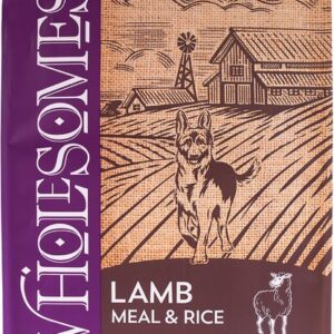 Wholesomes Lamb Meal y Rice Cordero 40 lbs | Concentrado Premium para Perros en Guatemala Productos veterinarios Wholesomes | Envios a toda Guatemala