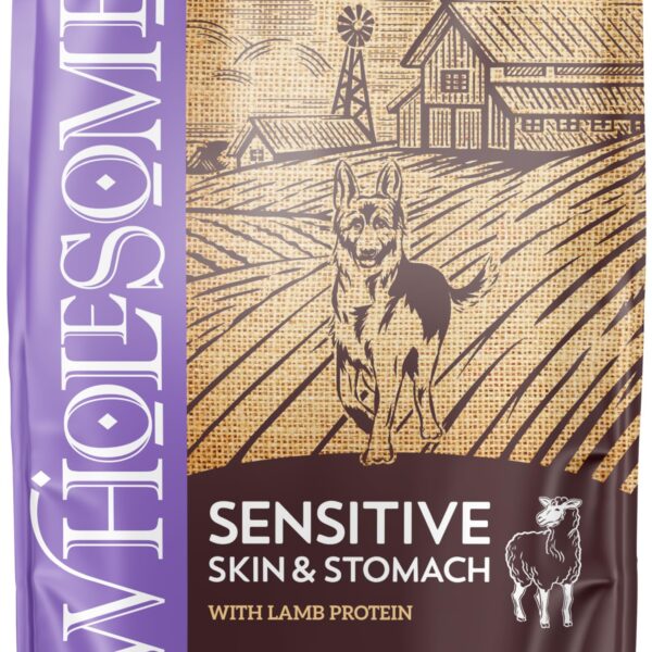 Wholesomes Sensitive Skin Cordero 30 lbs | Concentrado Premium para Perros en Guatemala Productos veterinarios Wholesomes | Envios a toda Guatemala
