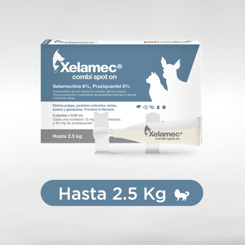 XELAMEC COMBI SPOT ON 0.25 ML ? CAJA CON 5 PIPETAS | Precio en oferta ...