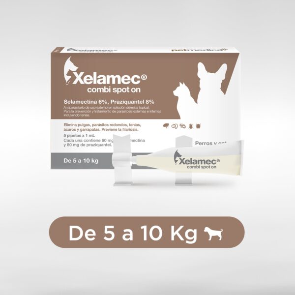 XELAMEC COMBI SPOT ON  1 ML CAJA CON 5 PIPETAS Productos veterinarios Agrovet Market | Envios a toda Guatemala