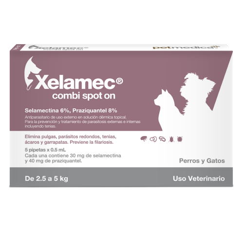 XELAMEC COMBI SPOT ON  4 ML 1 PIPETA Productos veterinarios Agrovet Market | Envios a toda Guatemala