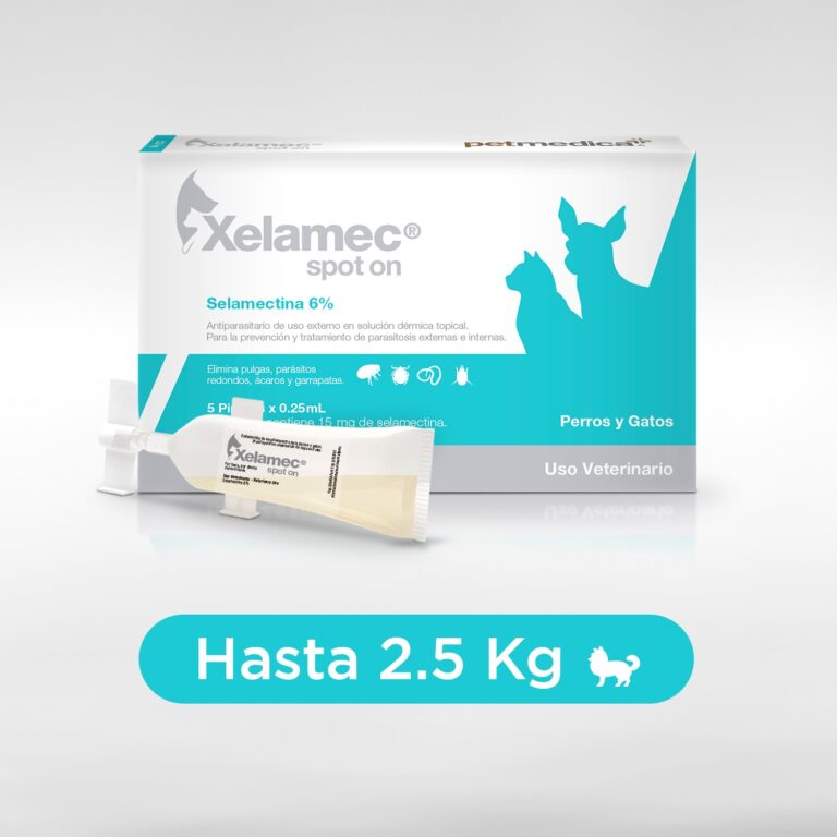 XELAMEC SPOT ON  0.25 ML 1 PIPETA Productos veterinarios Agrovet Market | Envios a toda Guatemala