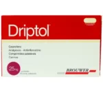 DRIPTOL 100 MG X 20 COMPRIMIDOS  Carprofeno Analgesico Antipiretico Caninos Brouwer Productos veterinarios Brouwer | Envios a toda Guatemala