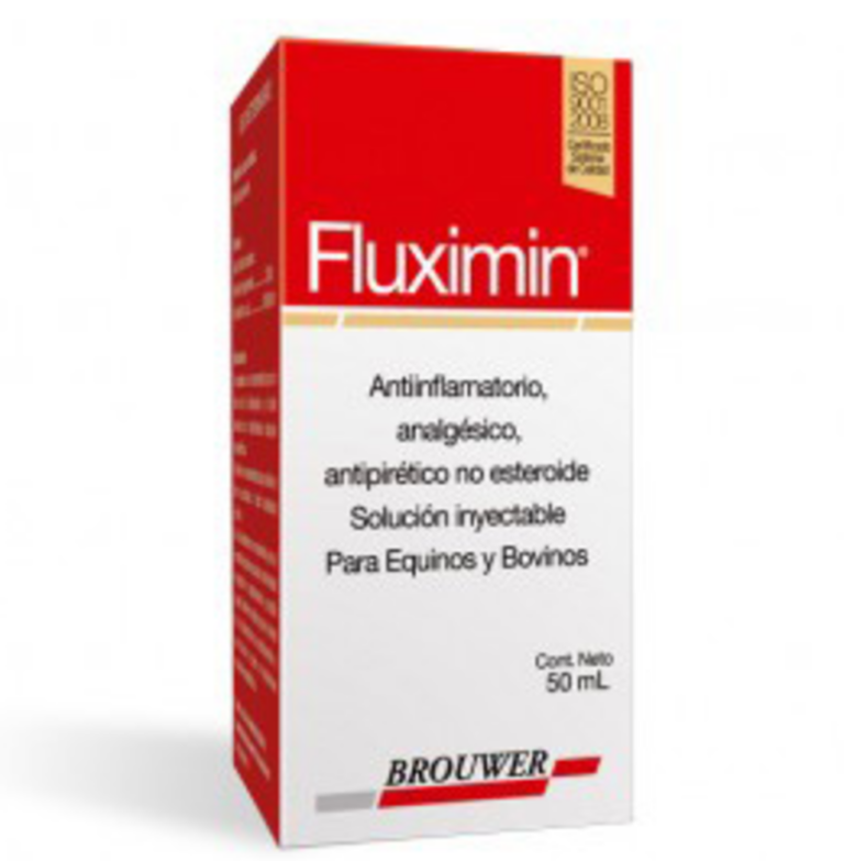 FLUXIMIN X 100 ML Antiinflamatorio analgesico para Equinos y Bovinos Productos veterinarios Brouwer | Envios a toda Guatemala