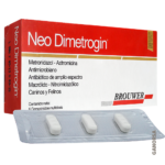 NEO DIMETROGIN 6 COMPRIMIDOS Metronidazol Azitromicina Macrolido Caninos y Felinos Brouwer Productos veterinarios Brouwer | Envios a toda Guatemala