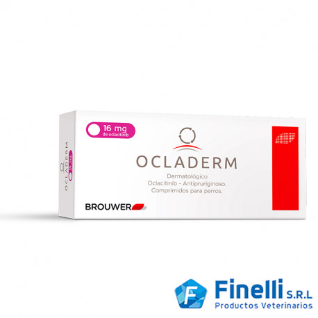 OCLADERM 16 MG X 20 COMPRIMIDOS  Tratamiento del prurito dermatitis alergica en perros Brouwer Productos veterinarios Brouwer | Envios a toda Guatemala
