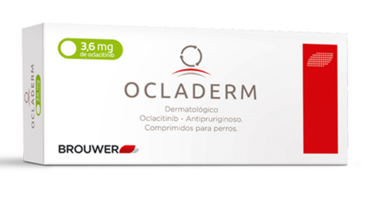 OCLADERM 3.6 MG X 20 COMPRIMIDOS  Tratamiento del prurito dermatitis alergica en perros Brouwer Productos veterinarios Brouwer | Envios a toda Guatemala