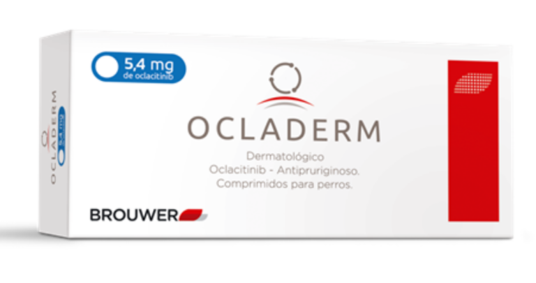 OCLADERM 5.4 MG X 20 COMPRIMIDOS  Tratamiento del prurito dermatitis alergica en perros Brouwer Productos veterinarios Brouwer | Envios a toda Guatemala