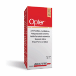 OPTER X 25 ML Antimicotico solucion otica para caninos y felinos Brouwer Productos veterinarios Brouwer | Envios a toda Guatemala