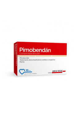 PIMOBENDAN BROUWER 10 MG X 20 COMPRIMIDOS Tratamiento de insuficiencia cardiaca en perros Productos veterinarios Brouwer | Envios a toda Guatemala