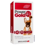 POWER GOLD 250 MG 4.6 A 10 KG Fluralaner Pulguicida Garrapaticida Caninos Brouwer Productos veterinarios Brouwer | Envios a toda Guatemala