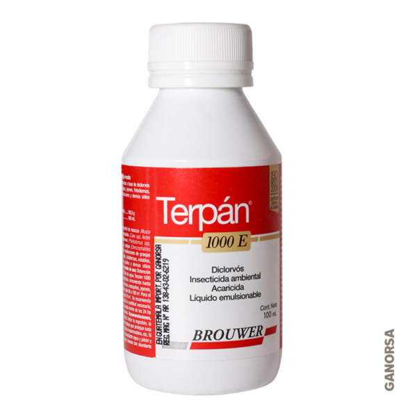 TERPAN 1000 E X 100 ML  Insecticida ambiental acaricida liquido emulsionable Brouwer Productos veterinarios Brouwer | Envios a toda Guatemala