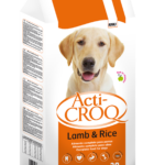 Acti Croq Cordero y Arroz Alimento Completo para perros 4 Kg Productos veterinarios  | Envios a toda Guatemala