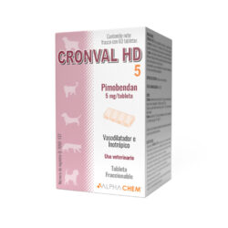 Cronval HD 5mg, 60 tabletas Pimobendan Vasodilatador e inotropico Productos veterinarios  | Envios a toda Guatemala