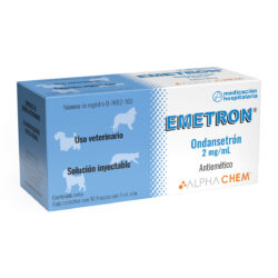 Ometrón 1 ml  Ondansetrón 2 mg 10 Frascos tratamiento de náuseas y emesis Productos veterinarios  | Envios a toda Guatemala