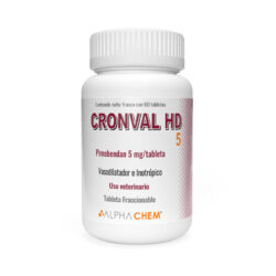 Cronval HD 5mg, 60 tabletas Pimobendan Vasodilatador e inotropico Productos veterinarios  | Envios a toda Guatemala