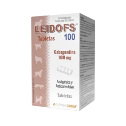 LEIDOFS 100 MG 90 TABLETAS Gabapentina Analgesivo y anticonvulsivo Productos veterinarios  | Envios a toda Guatemala