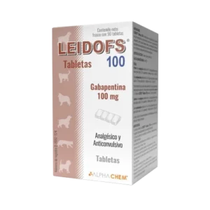 LEIDOFS 100 MG 90 TABLETAS Gabapentina Analgesivo y anticonvulsivo Productos veterinarios  | Envios a toda Guatemala