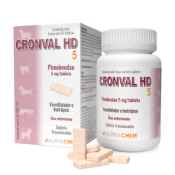 Cronval HD 5mg, 60 tabletas Pimobendan Vasodilatador e inotropico Productos veterinarios  | Envios a toda Guatemala