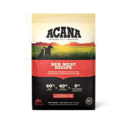 ACANA DOG - RED MEAT RECIPE Carne roja 4.5 lbs para perros Productos veterinarios  | Envios a toda Guatemala