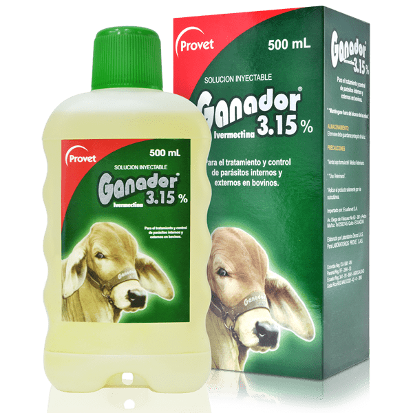 Ganador 3.15 250 ml Provet  Reconstituyente y Energizante Veterinario Productos veterinarios  | Envios a toda Guatemala