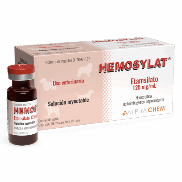 Hemosylat 125 mg Productos veterinarios  | Envios a toda Guatemala