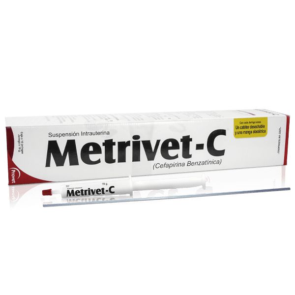 Metrivet C Jeringa 19 g Provet Tratamiento Intrauterino Bovino Productos veterinarios  | Envios a toda Guatemala