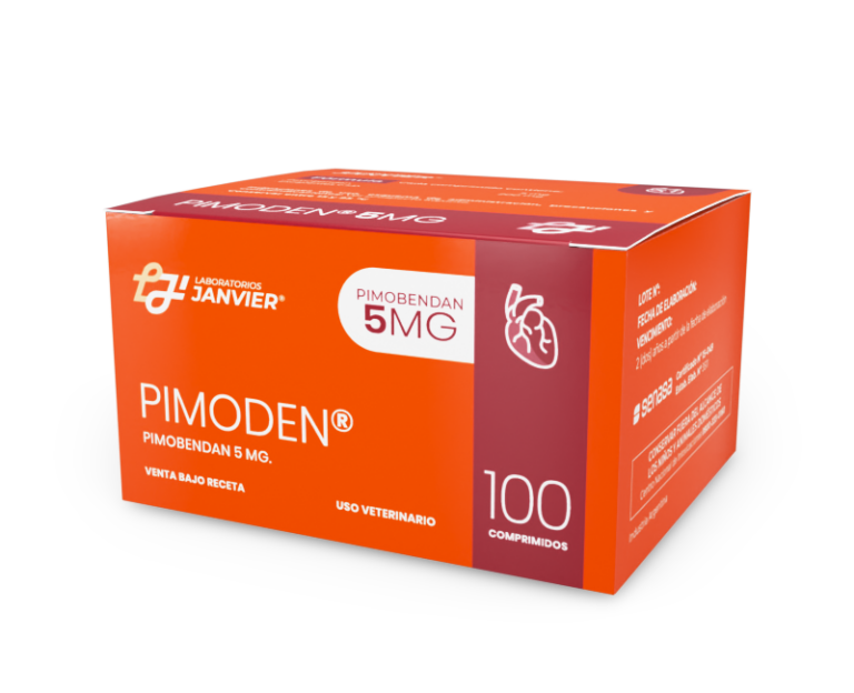 Pimoden Pimobendán 5 mg 100 comprimidos Insuficiencia cardíaca congestiva Productos veterinarios  | Envios a toda Guatemala
