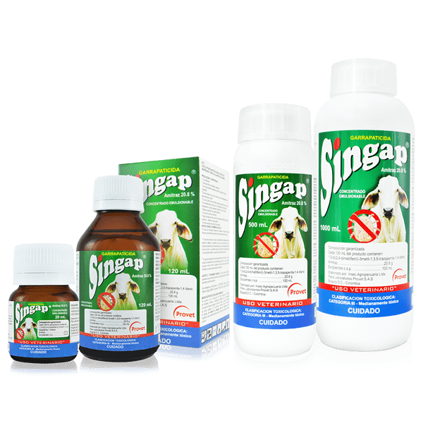Singap 500 ml Provet  Antiparasitario Interno de Amplio Espectro Productos veterinarios  | Envios a toda Guatemala