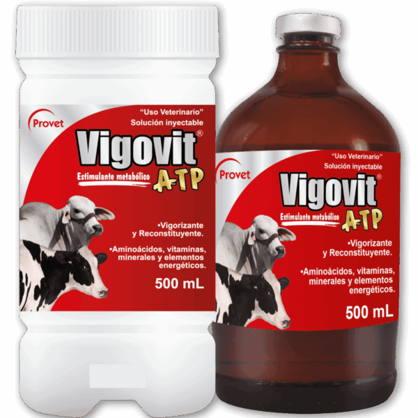 Vigovit ATP 500 ml Provet | Energizante y Reconstituyente Veterinario Productos veterinarios  | Envios a toda Guatemala